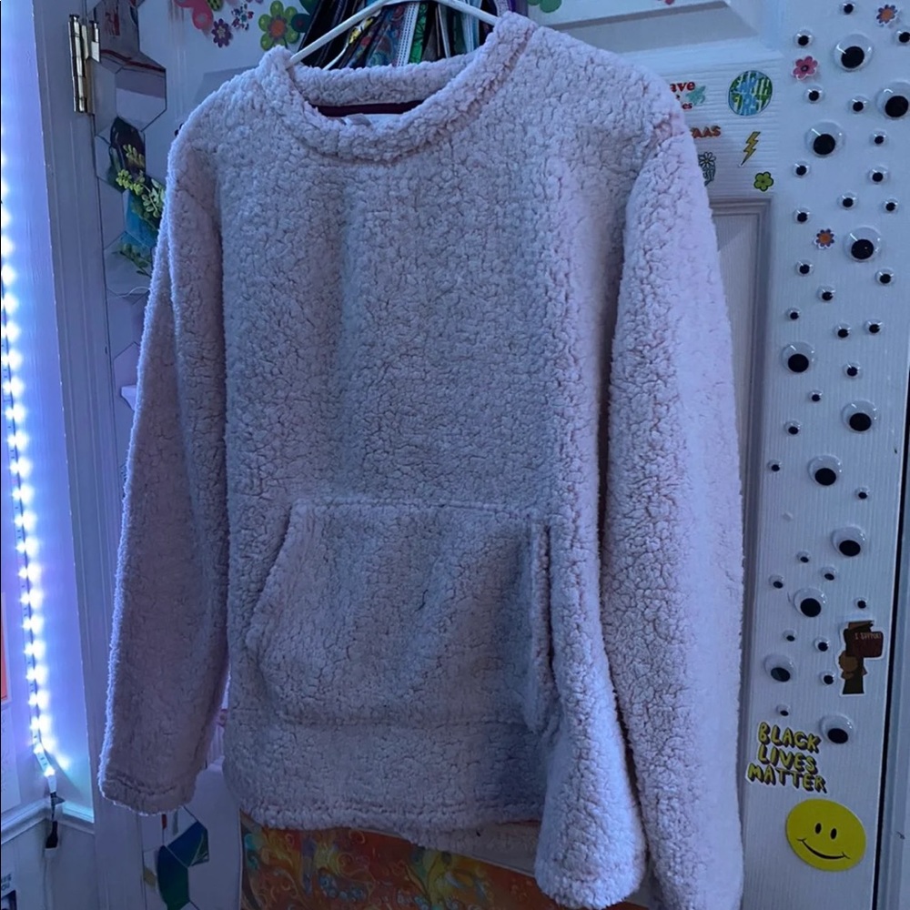 Fuzzy sweater